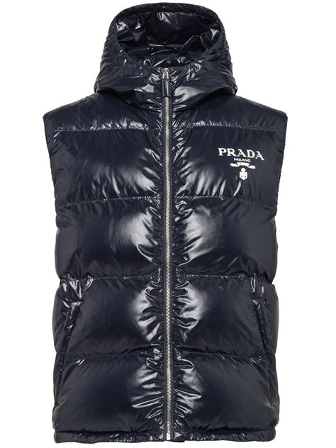 prada daunenweste damen|prada jackets for women.